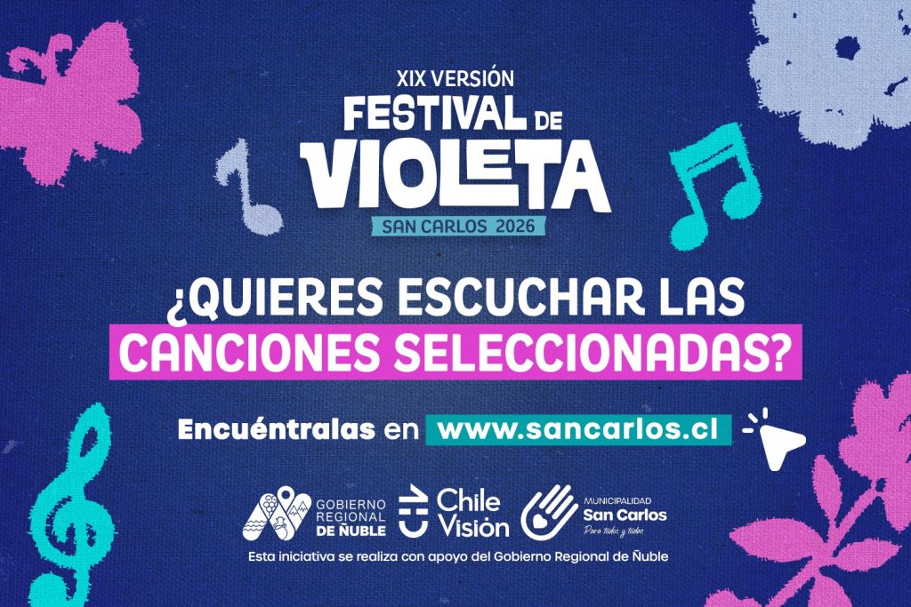 Festival de Violeta 2026 define a los tres finalistas de su competencia folclórica