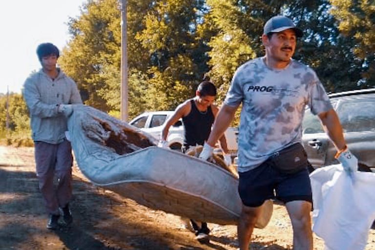 Mirador Flor de Quihua es recuperado junto a vecinos tras jornada de voluntariado impulsada por el municipio