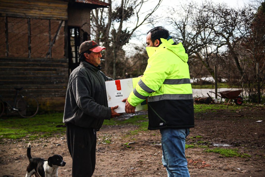 San Carlos gestionó más de $372 millones para enfrentar la emergencia del sistema frontal